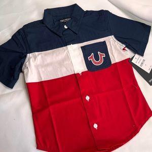 Toddler boy True Religion Button up sizes 4T 5T 6T 7T